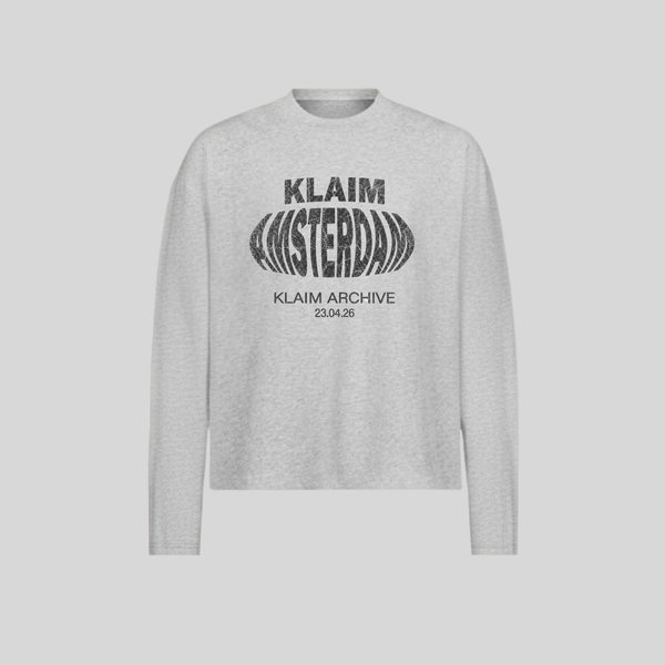 LONGSLEEVE CENTER GREY KLAIM