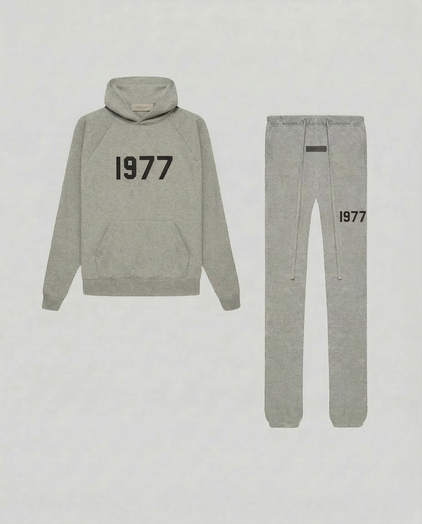 1977 DARK OATMEAL JOGGER SET ESSENTIALS