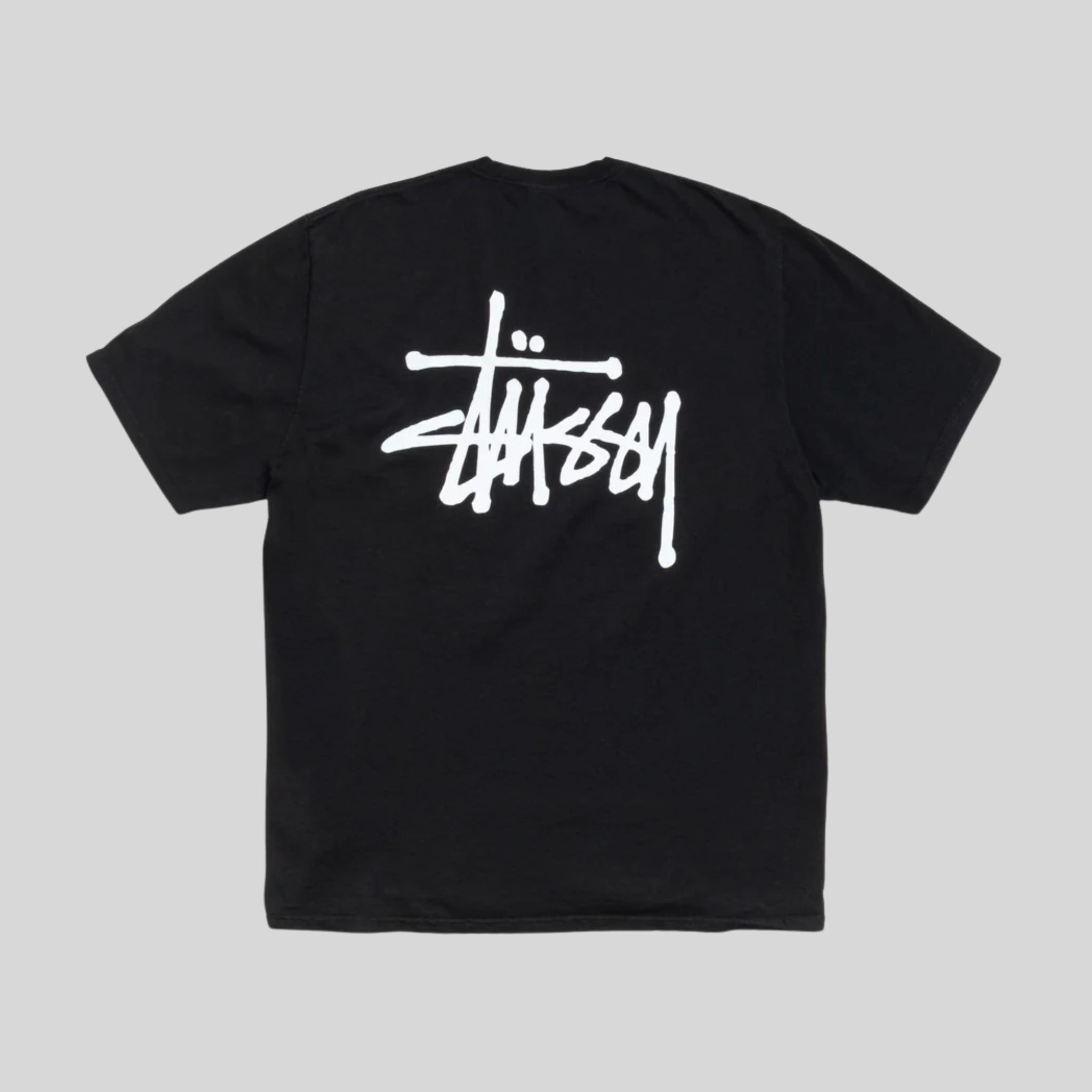 BASIC T-SHIRT WHITE STUSSY