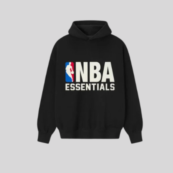 NBA BLACK RED HOODIE ESSENTIALS