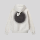 STÜSSY 8 BALL FADE HOODIE WHITE STUSSY