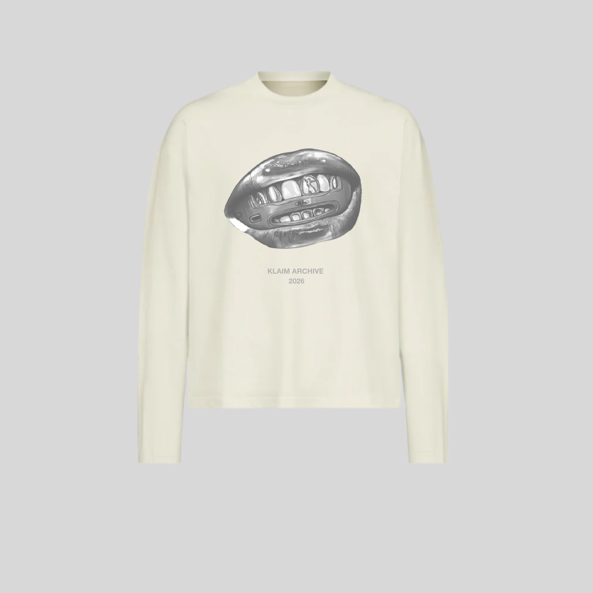 LONGSLEEVE MOUTHGARD OFF WHITE