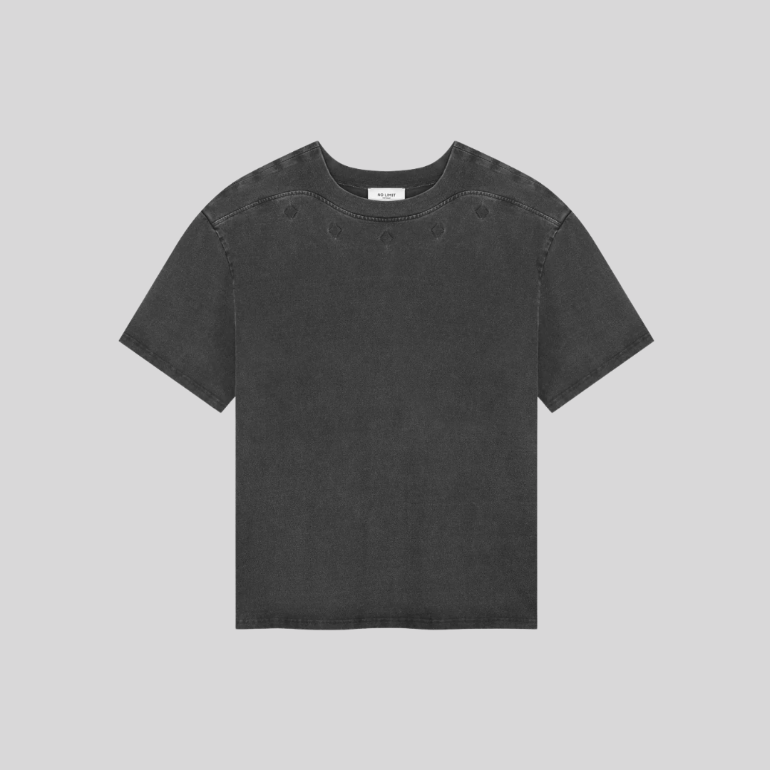 THE IBIZA WHITE BLACK TEE NO LIMIT