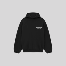 BLACK WHITE HOODIE ESSENTIALS
