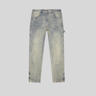 STRAIGHT WORKER DENIM JEANS BLUE RIVERO
