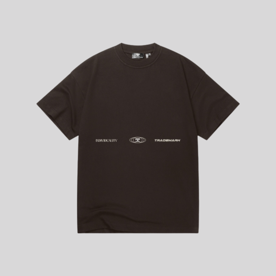 UNCOMMONMINDS LOOSE FIT T-SHIRT BROWN JORCUSTOM