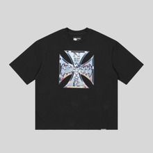 CHROME MOTTO T-SHIRT BLACK GODSPEED