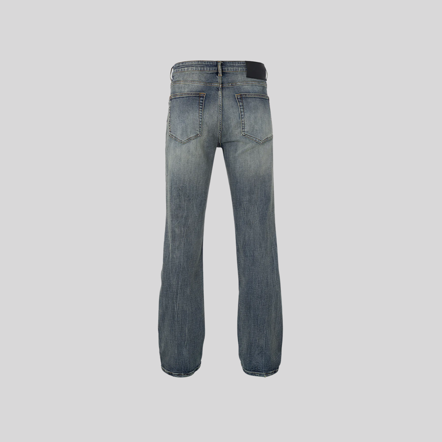 BLEACH WASHED DENIM JEANS RIVERO