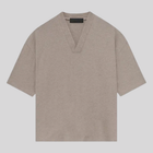FW23 V-NECK TEE CORE HEATHER ESSENTIALS