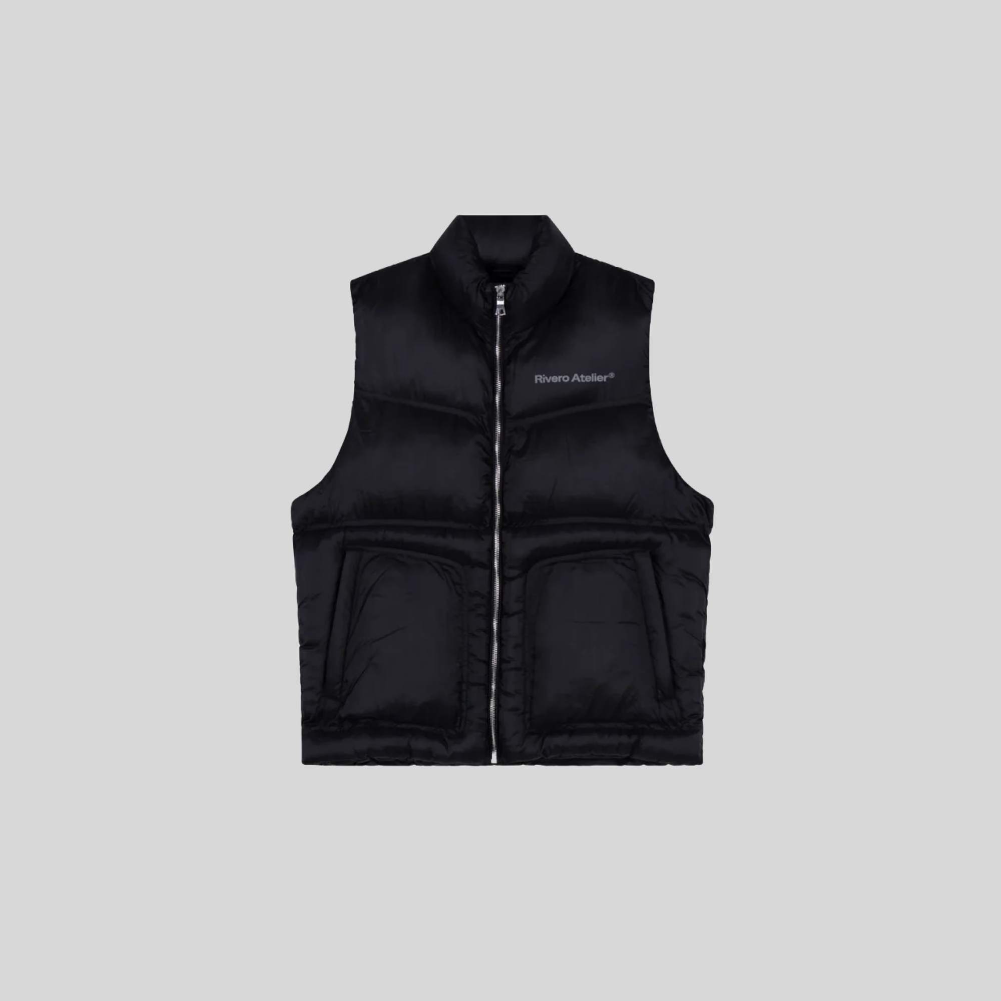 STUDIO PUFFER VEST BLACK RIVERO