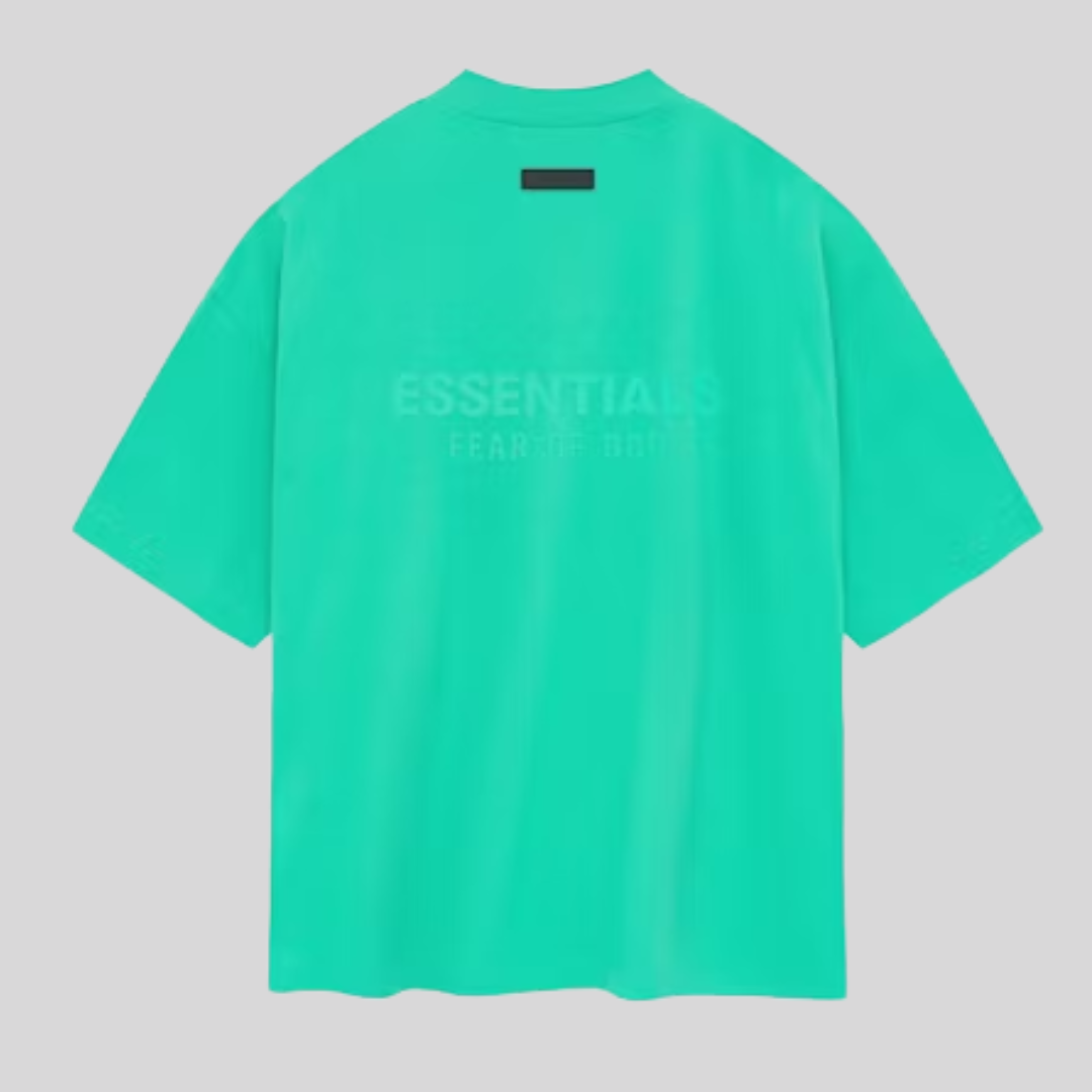SS24 V-NECK TEE MINT LEAF ESSENTIALS
