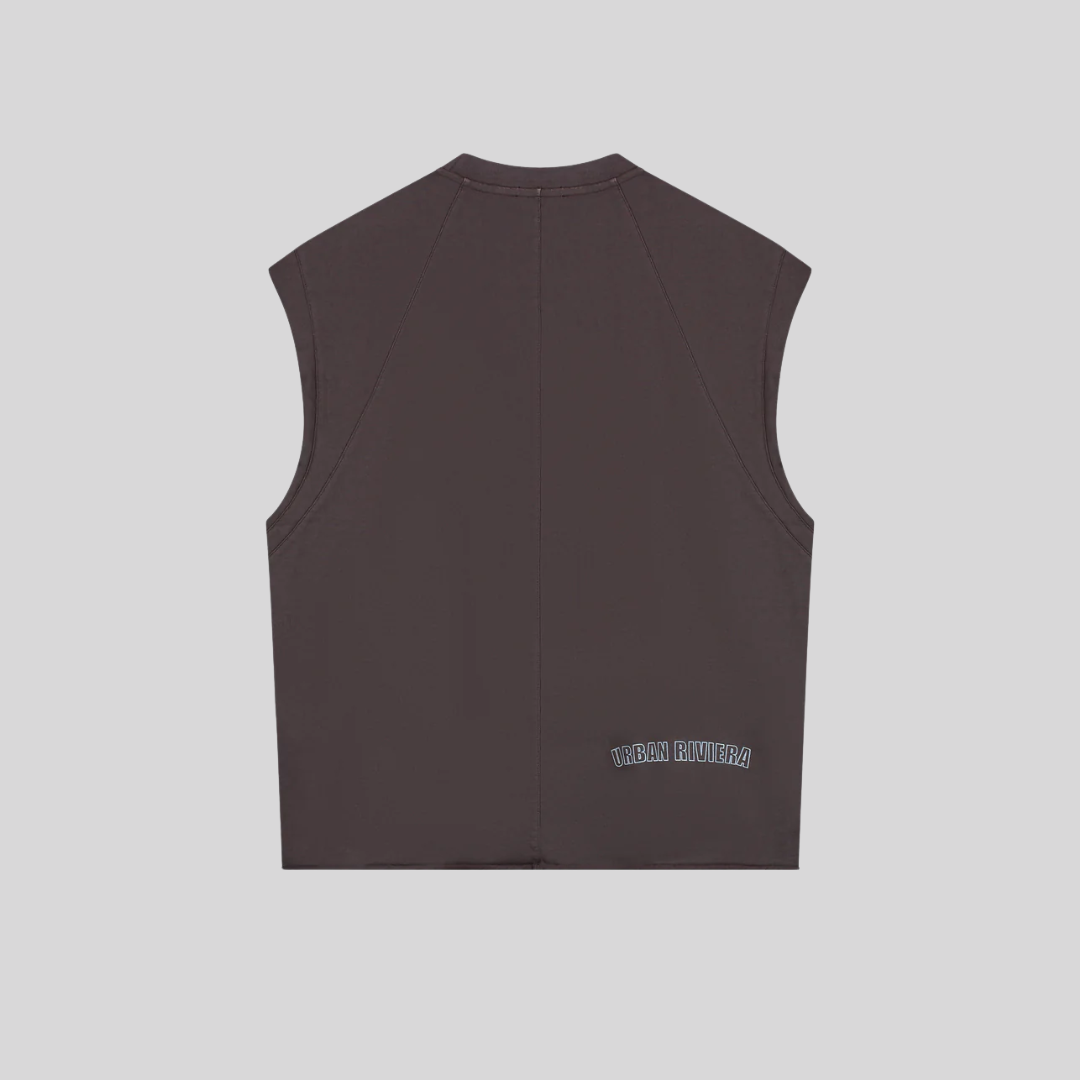 COUCHELLA SLEEVELESS TEE BLACK NO LIMIT