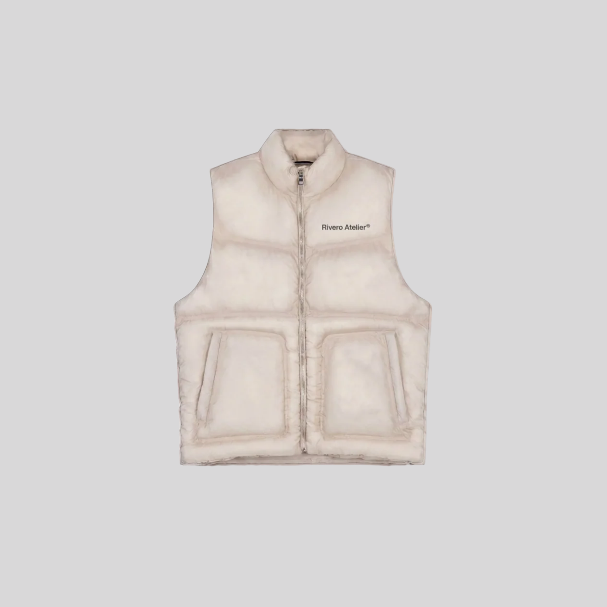 STUDIO PUFFER VEST SAND RIVERO