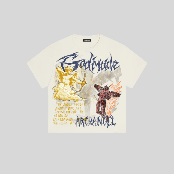 TEE ACRHCANGEL WHITE GODMADE
