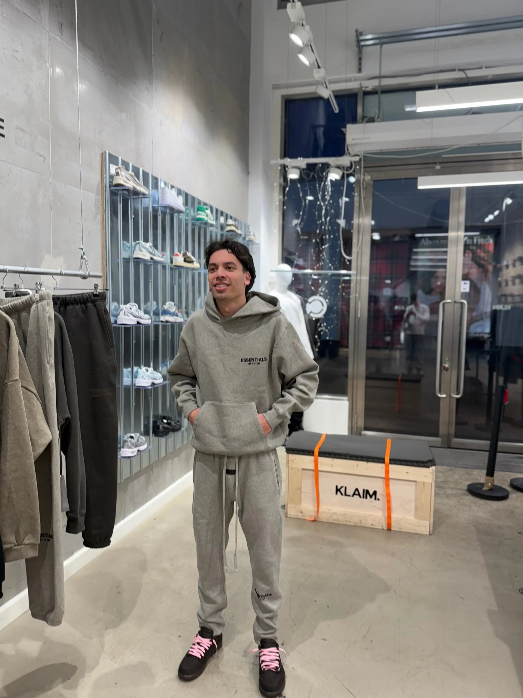DARK OATMEAL JOGGER SET ESSENTIALS