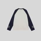 RAGLAN COLLEGE LONGSLEEVE NAVY RIVERO