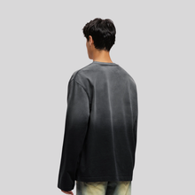WASHED BLACK STATEMENT LONGSLEEVE RIVERO