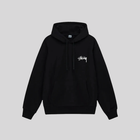 STÜSSY 8 BALL FADE HOODIE BLACK STUSSY