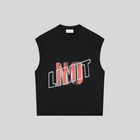 COUCHELLA SLEEVELESS TEE BLACK NO LIMIT