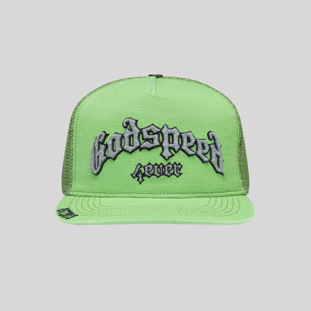 GS FOREVER TRUCKER HAT LIME