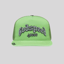 GS FOREVER TRUCKER HAT LIME GODSPEED