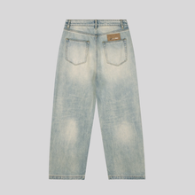 BAGGY MIST BLUE DENIM JEANS RIVERO