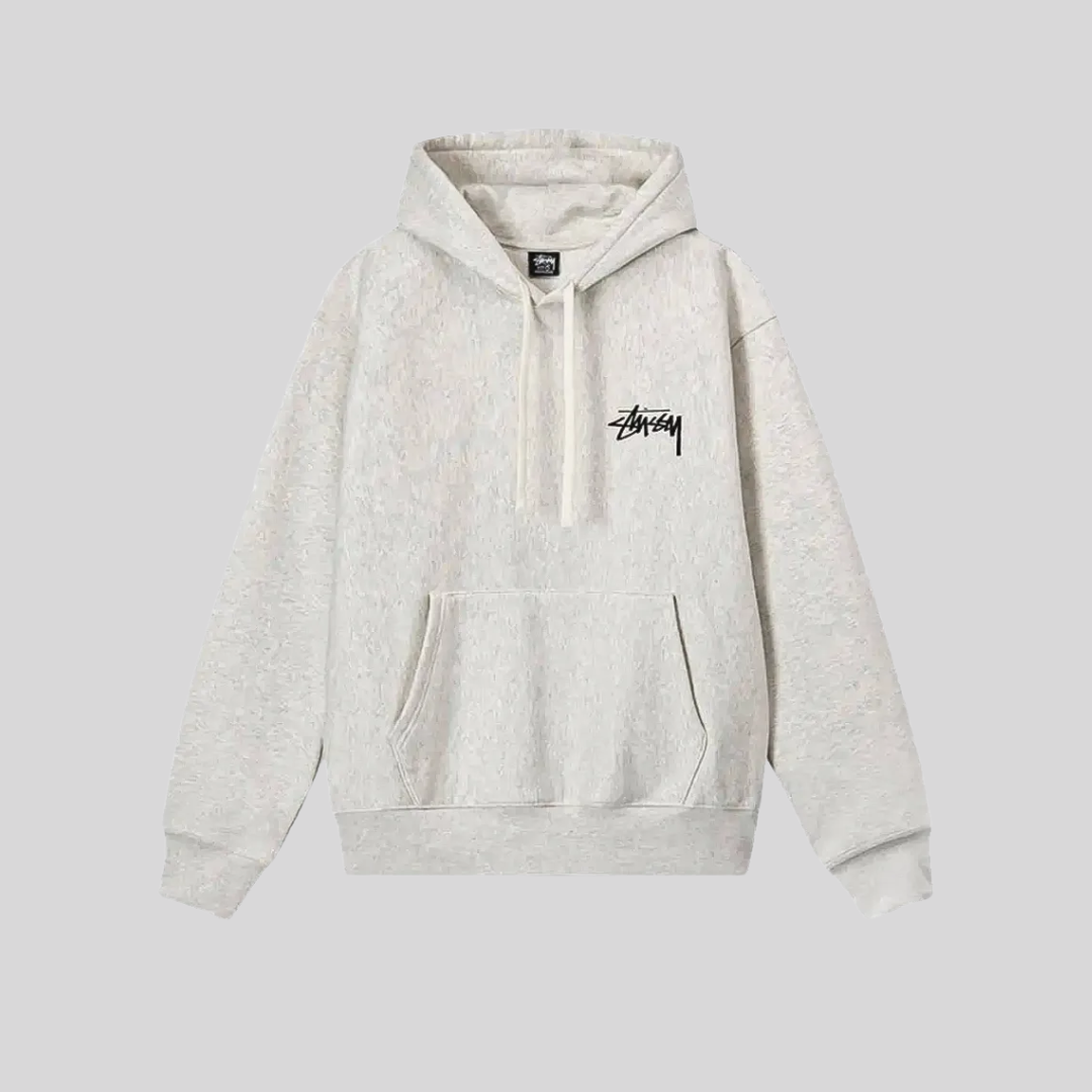 8 BALL FADE HOODIE WHITE