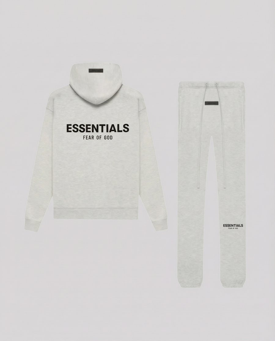 LIGHT OATMEAL JOGGER SET ESSENTIALS
