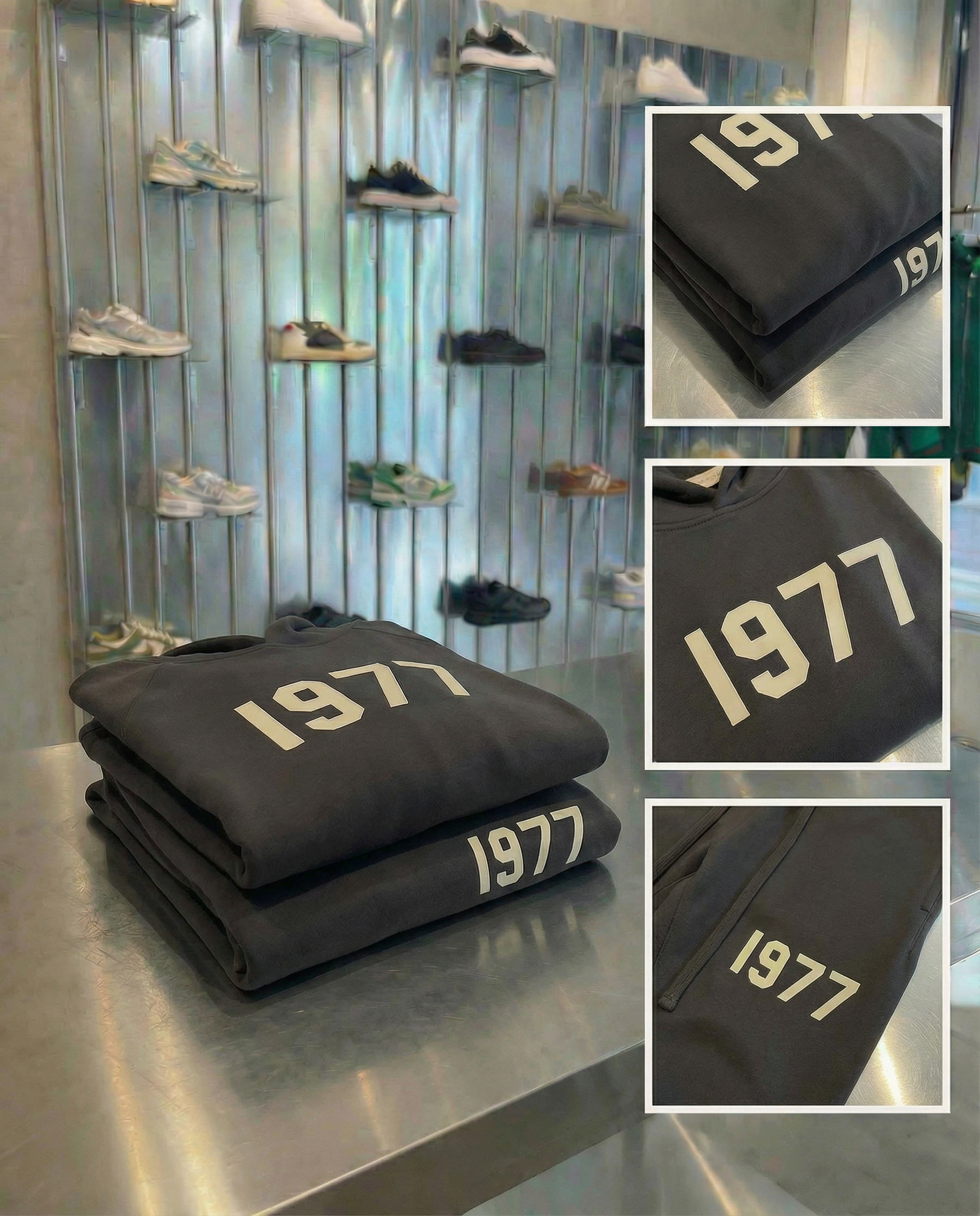 1977 IRON HOODIE ESSENTIALS