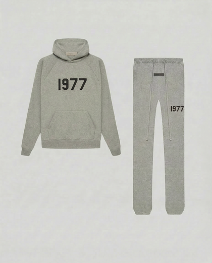 1977 DARK OATMEAL JOGGER SET