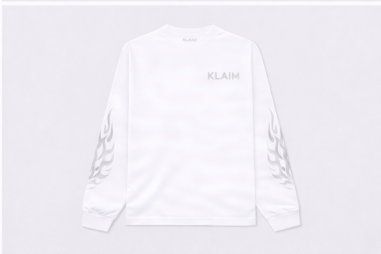 LONGSLEEVE WHITE GREY OUT OF 50