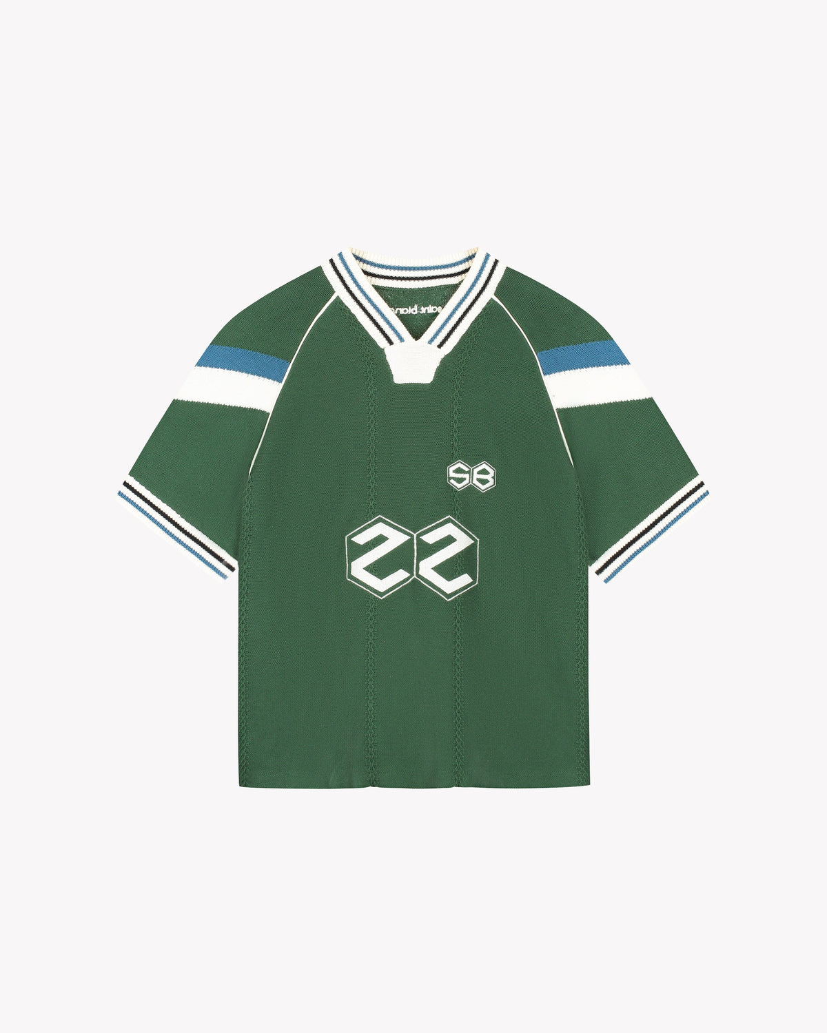 KNITTED GAME SHIRT - GREEN