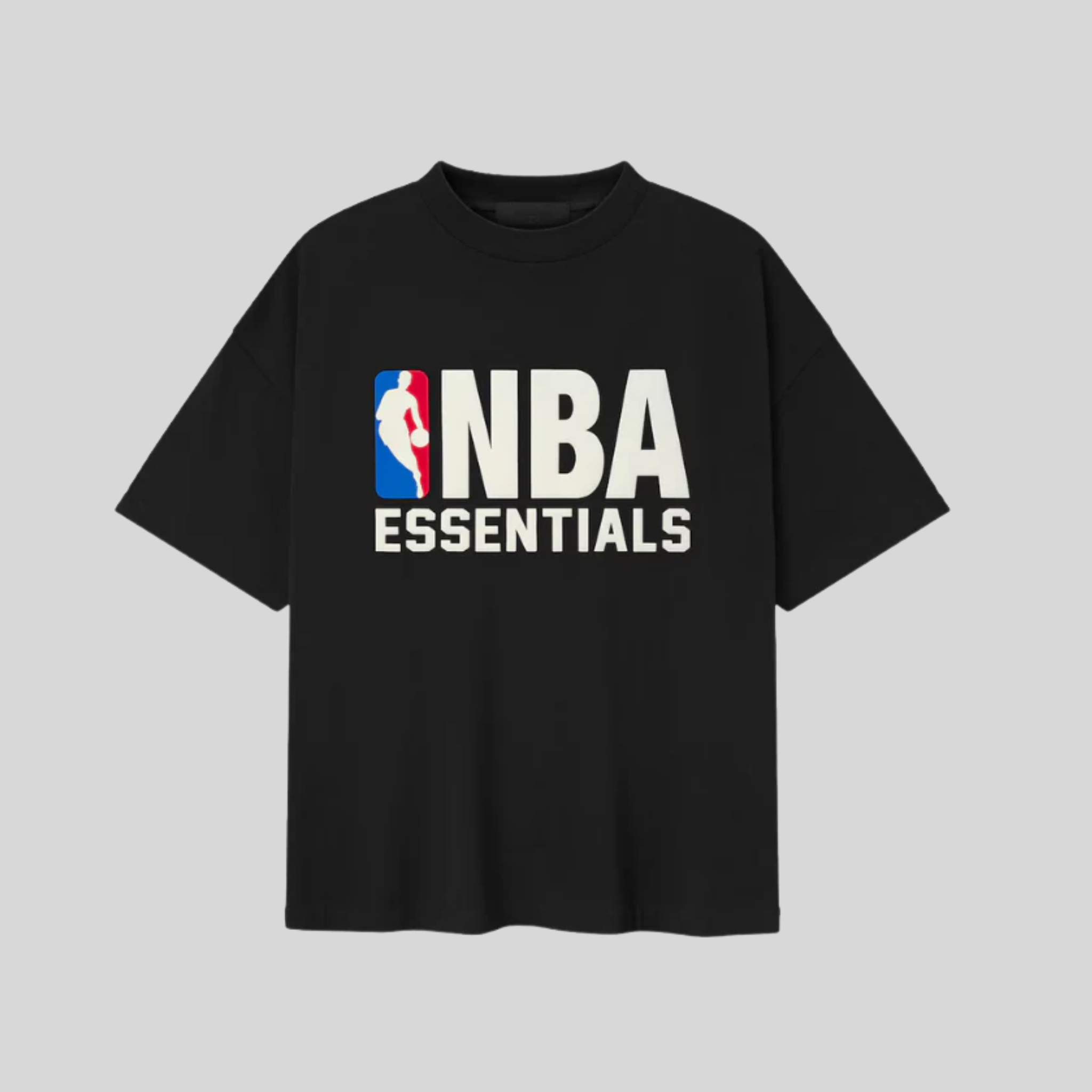 NBA BLACK RED TEE ESSENTIALS