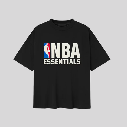 NBA BLACK RED TEE