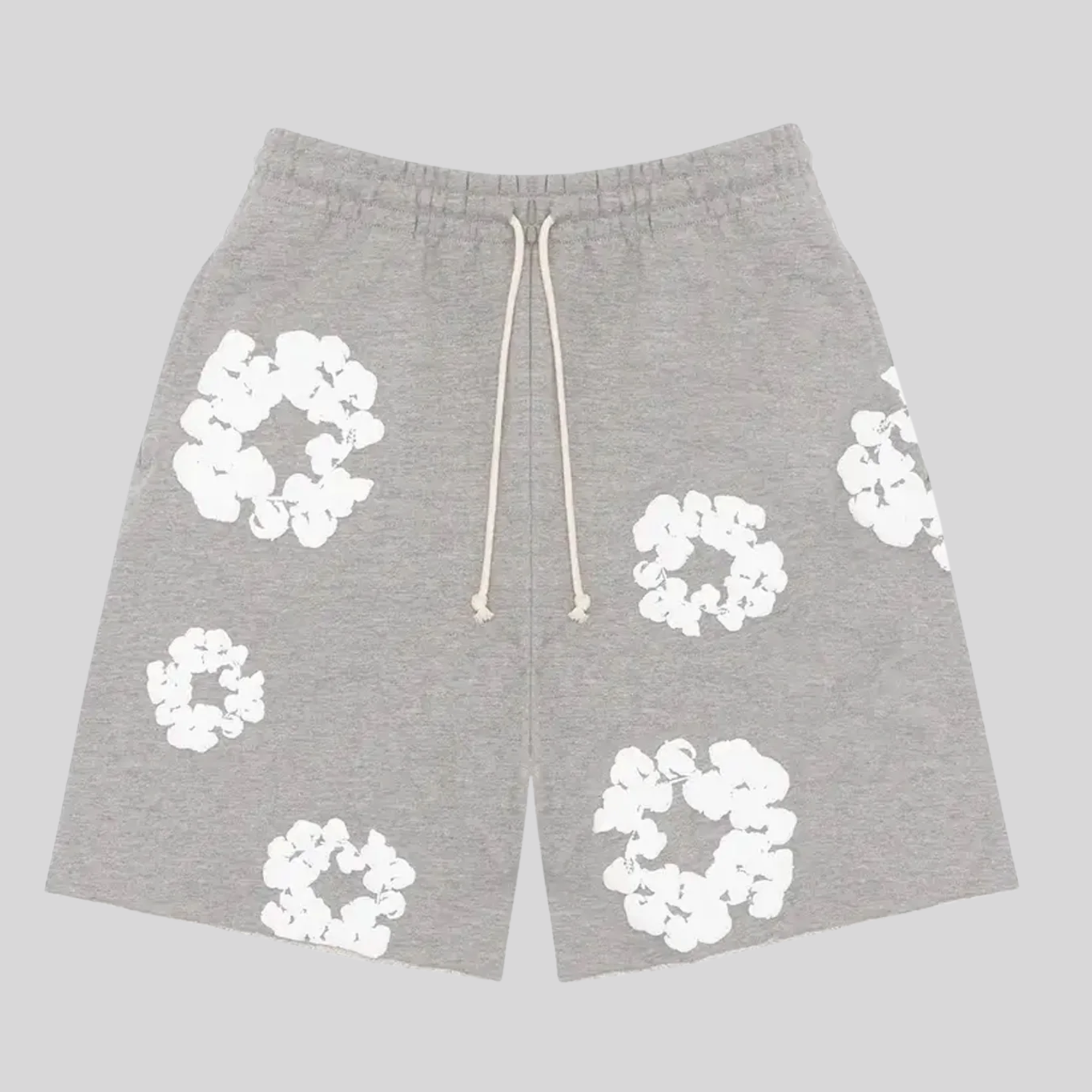 SHORT GREY DENIM TEARS