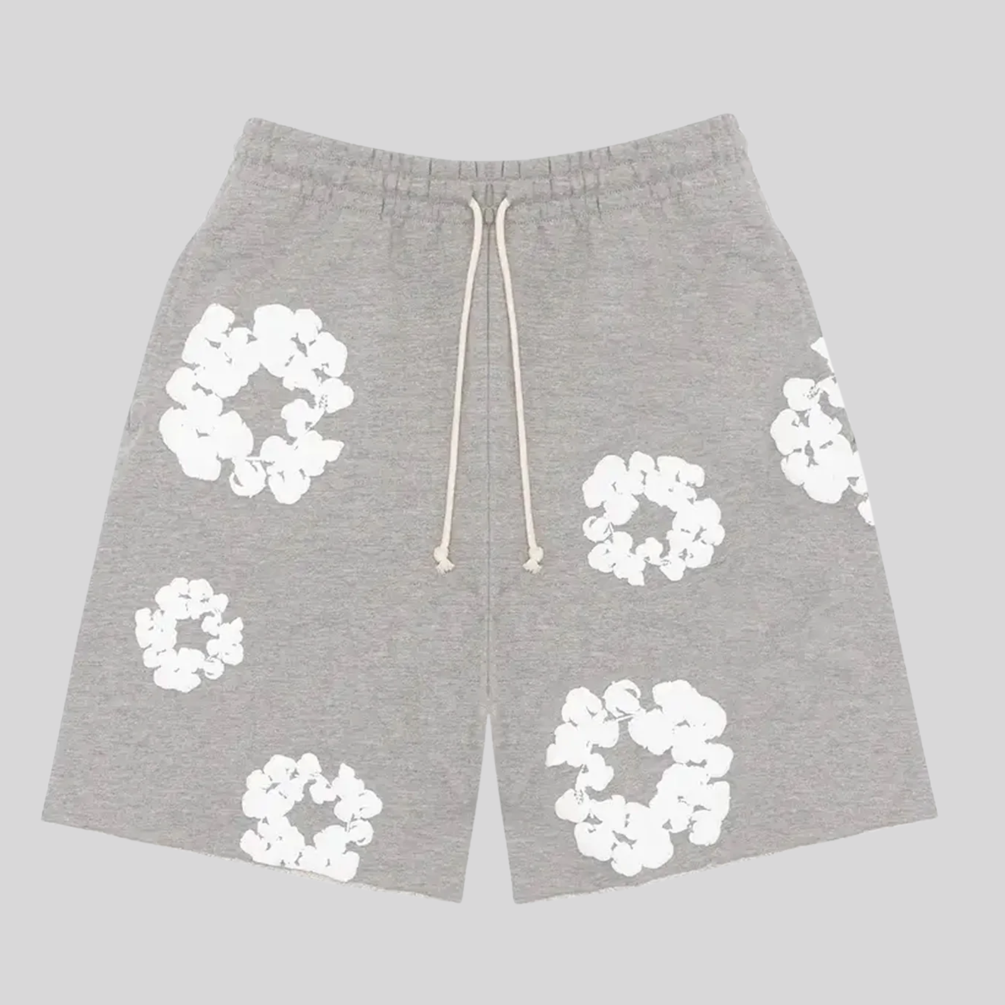 SHORT GREY DENIM TEARS