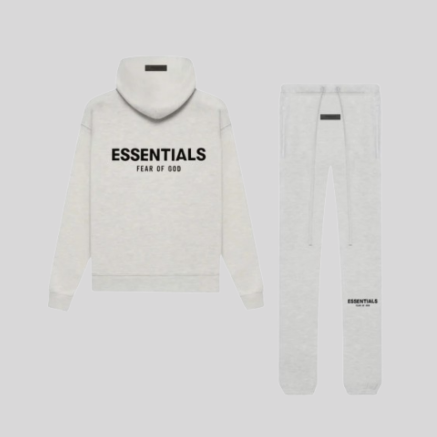 LIGHT OATMEAL JOGGER SET ESSENTIALS
