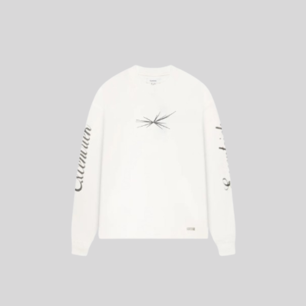 LOGO LONG SLEEVE WHITE