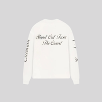 LOGO LONG SLEEVE WHITE