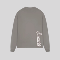 SCRIPT LONG SLEEVE SMOKED EARTH