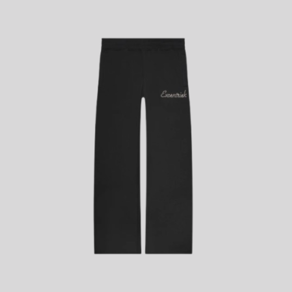 INITIAL SWEATPANTS BLACK
