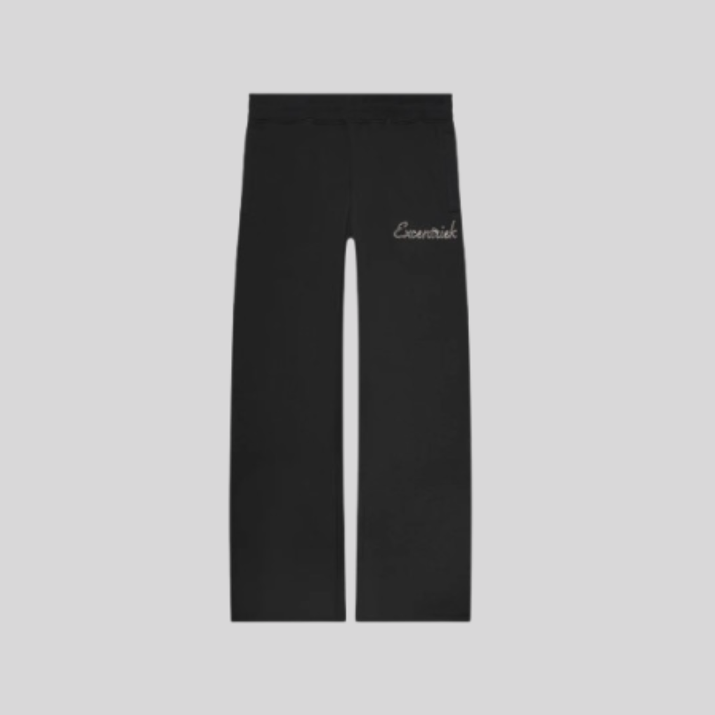 INITIAL SWEATPANTS BLACK