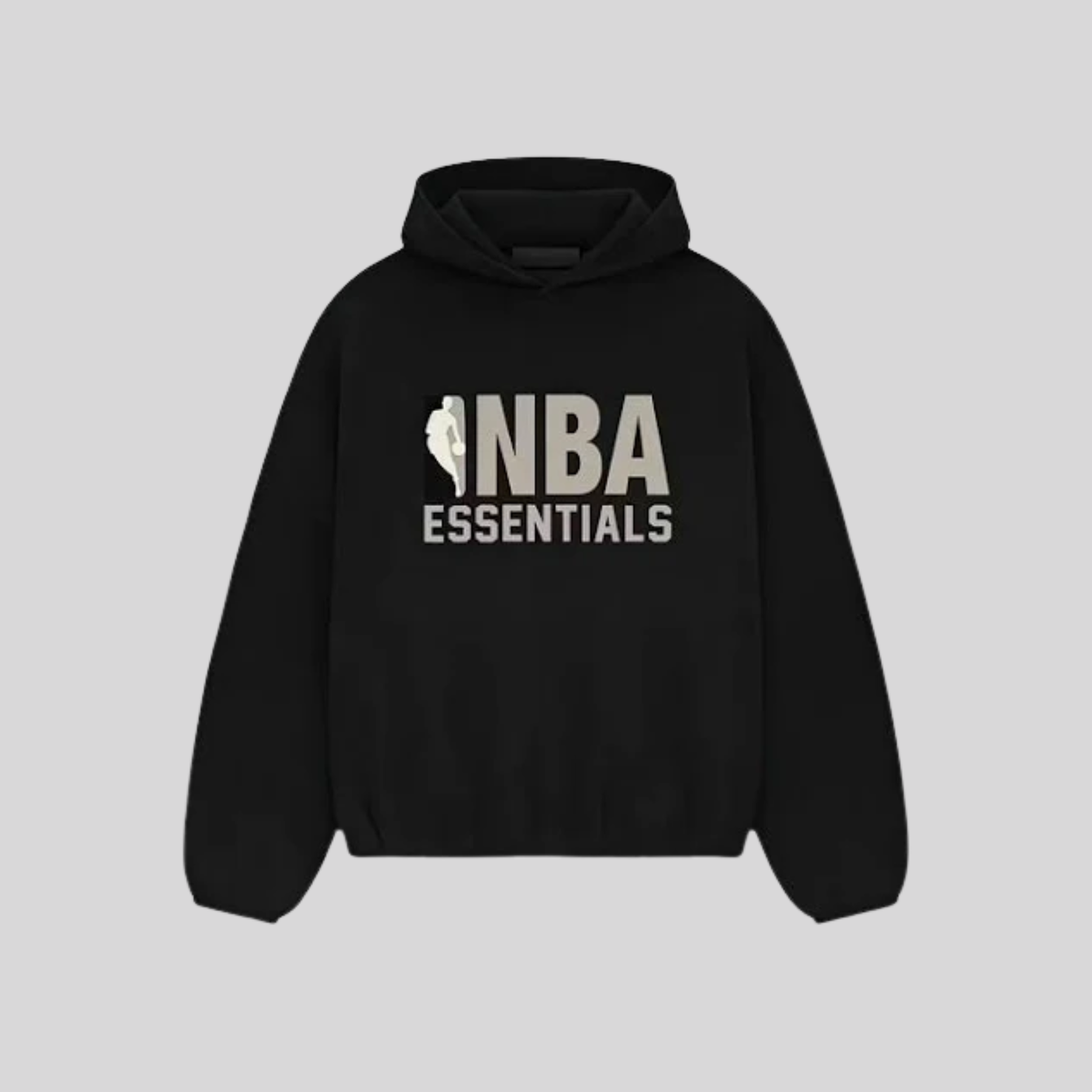 NBA BLACK GREY HOODIE - Klaim