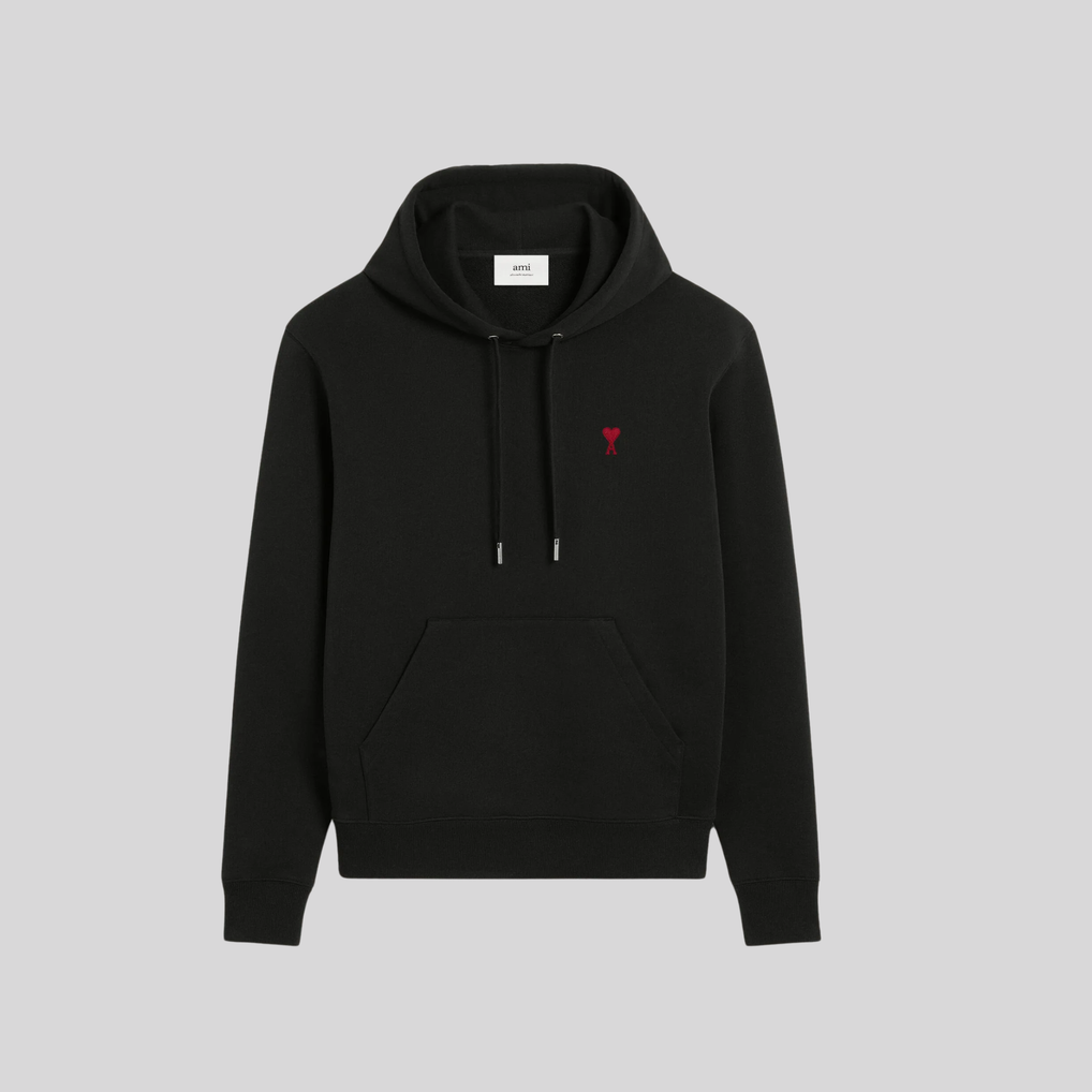 HEART HOODIE BLACK