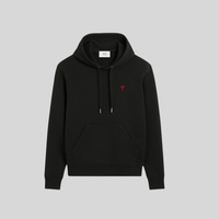 HEART HOODIE BLACK