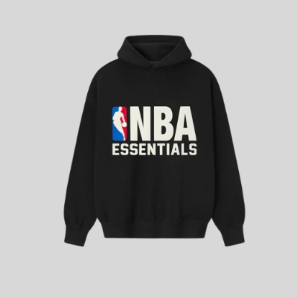 NBA BLACK RED HOODIE