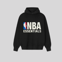 NBA BLACK RED HOODIE